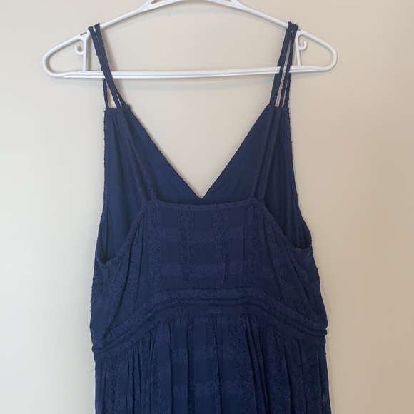 Beautiful Whistles Navy textured dress - Picture 8 of 9